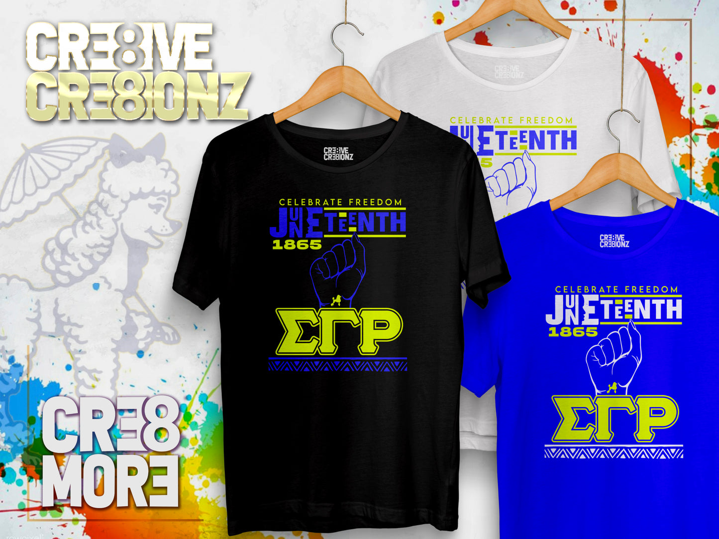 Juneteenth SgRho Shirt