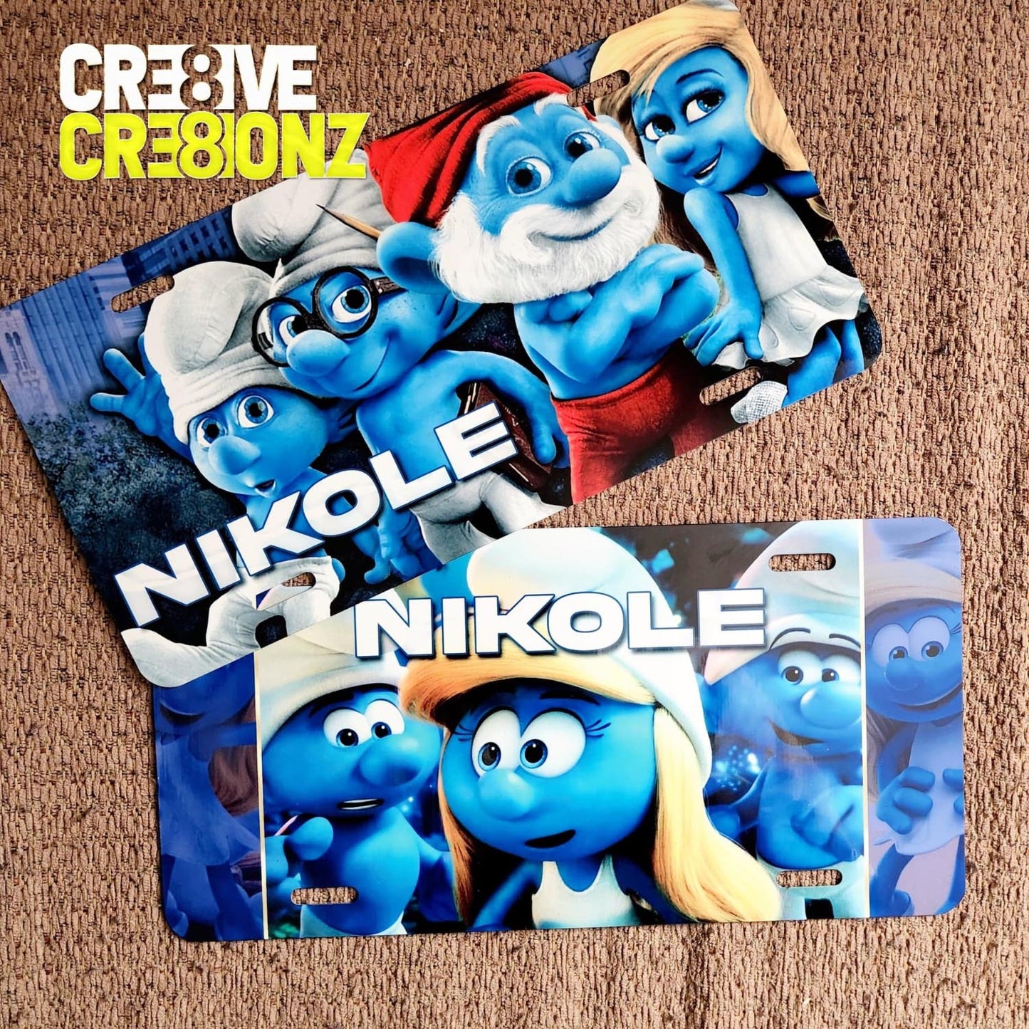 Custom License Plate - Cre8ive Cre8ionz