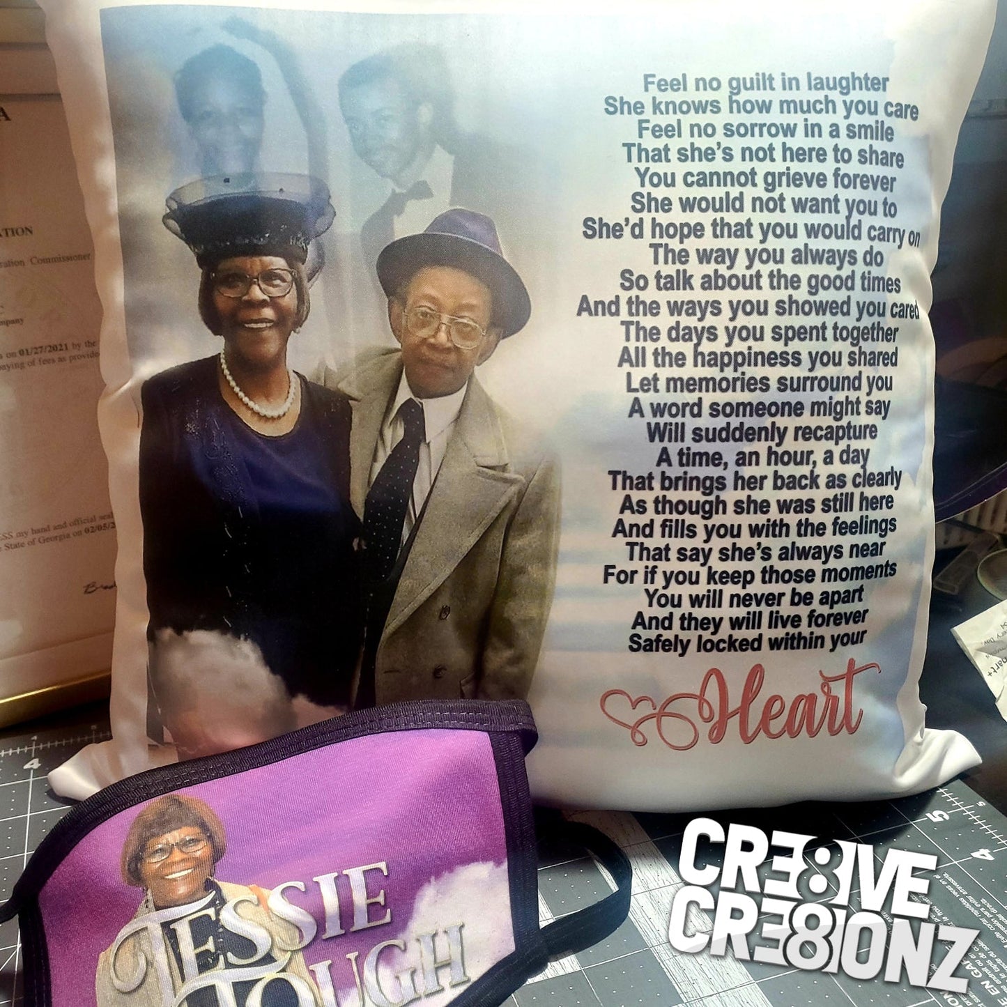 Custom Pillow - Cre8ive Cre8ionz