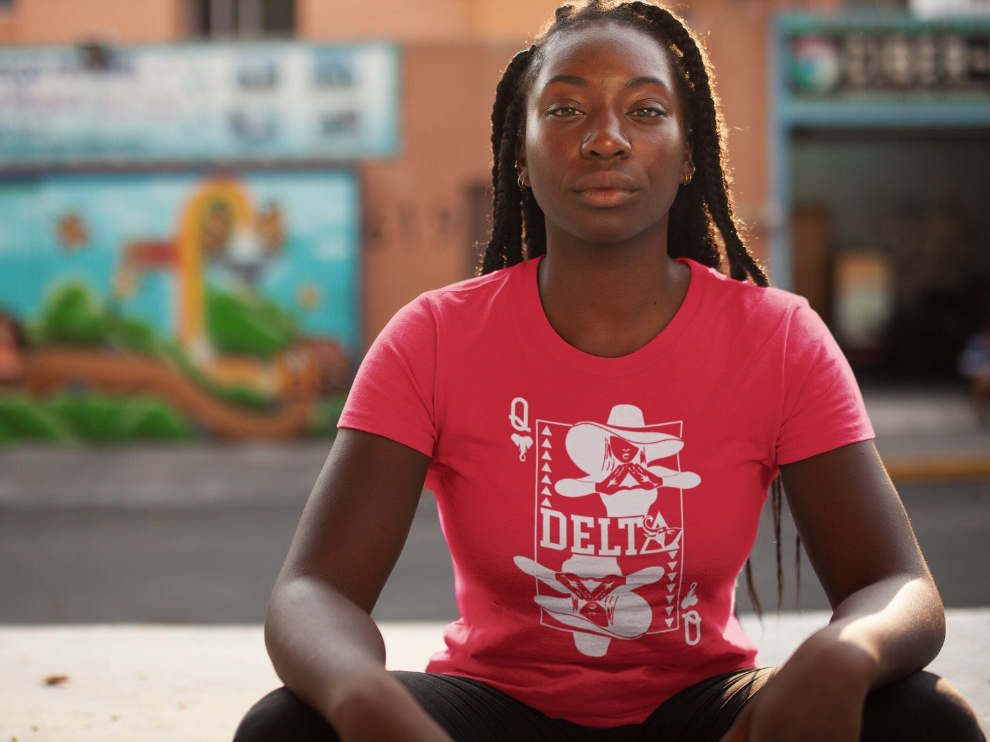 Delta Sigma Theta Queen Card Shirt - Cre8ive Cre8ionz