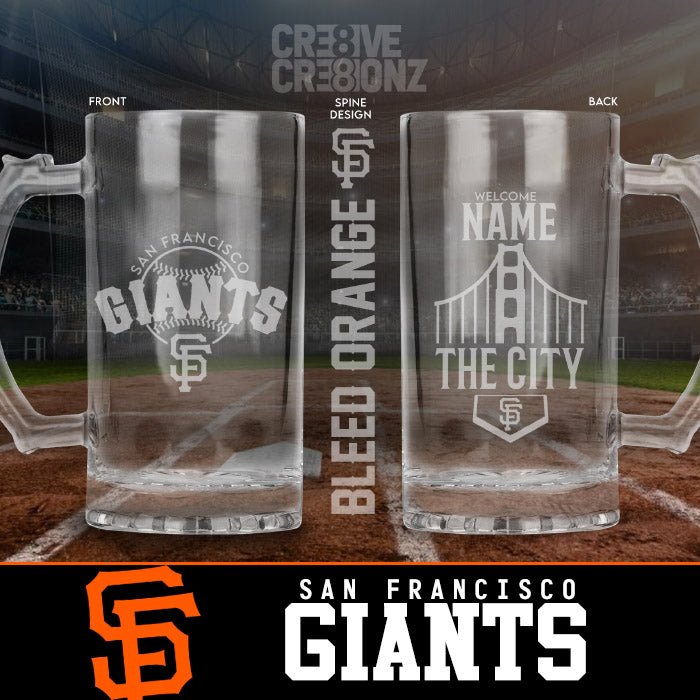 MLB Personalized Beer Mug - Cre8ive Cre8ionz