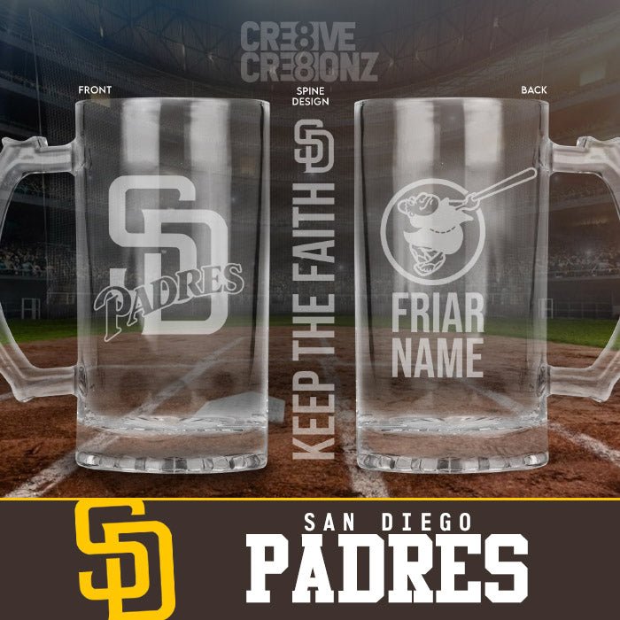 MLB Personalized Beer Mug - Cre8ive Cre8ionz