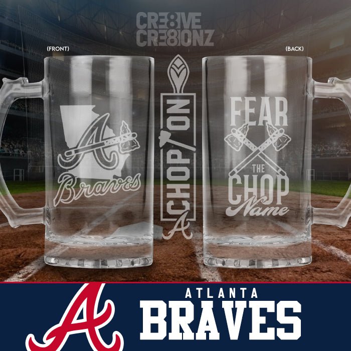 MLB Personalized Beer Mug - Cre8ive Cre8ionz
