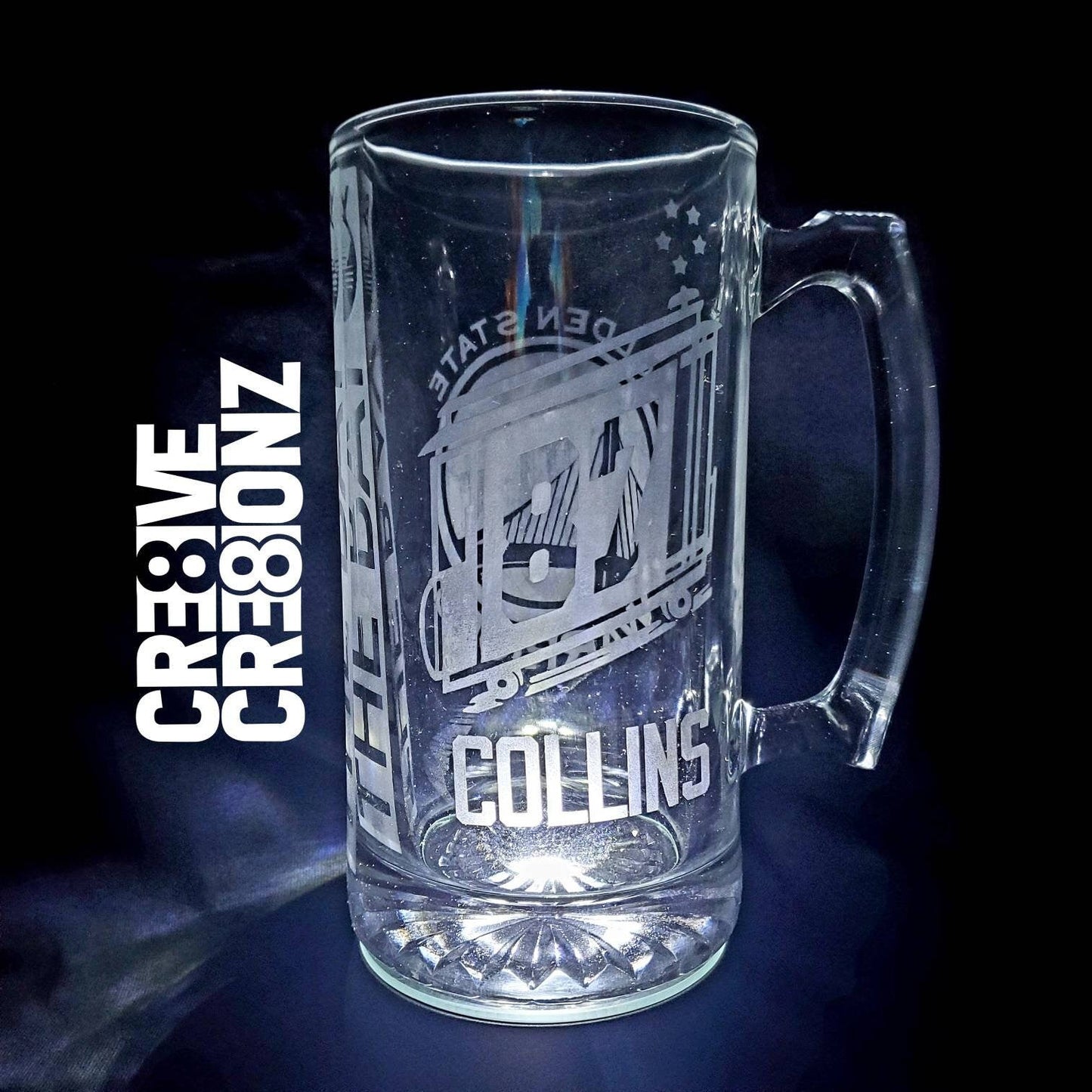 NBA Personalized Beer Mug - Cre8ive Cre8ionz