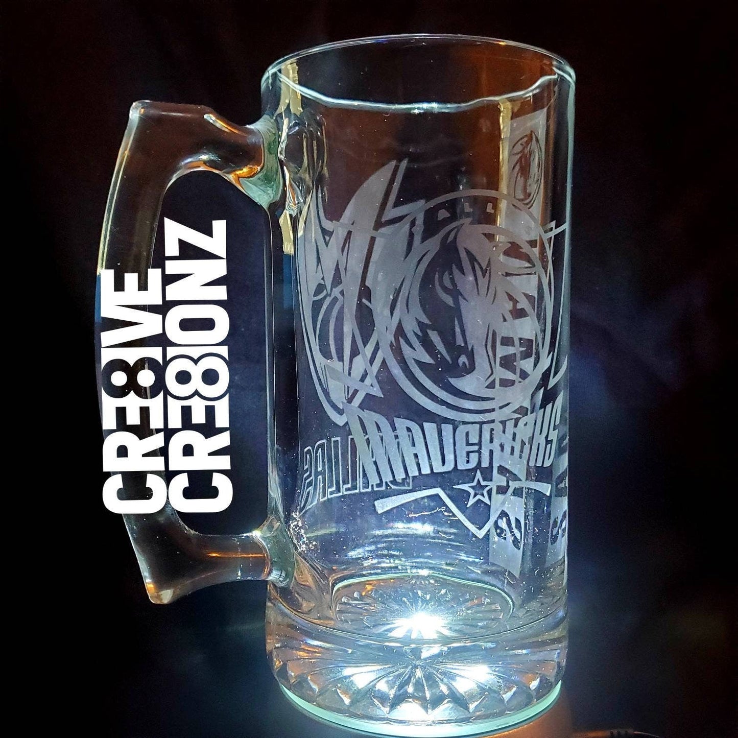 NBA Personalized Beer Mug - Cre8ive Cre8ionz