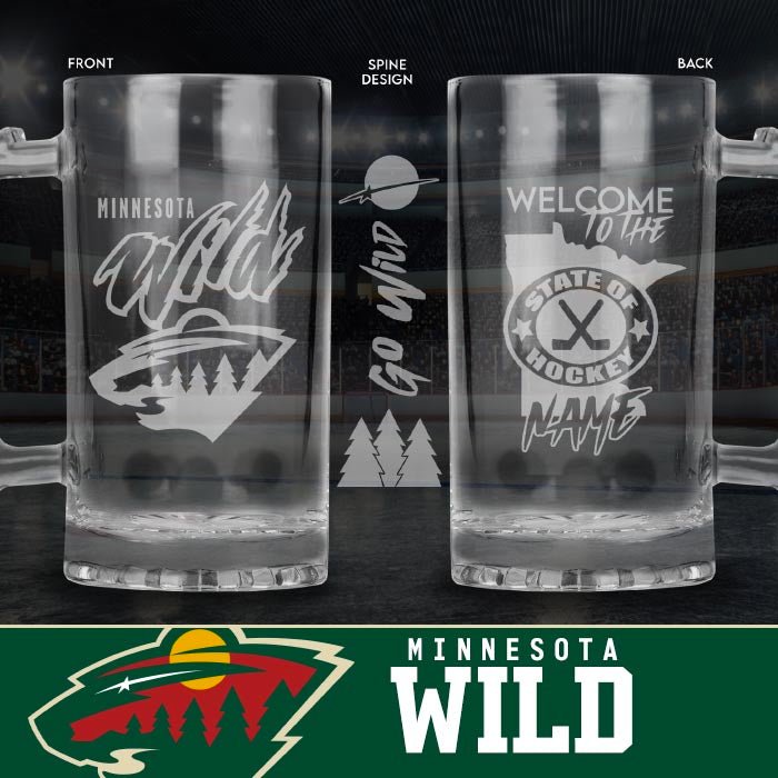 NHL Personalized Beer Mugs - Cre8ive Cre8ionz
