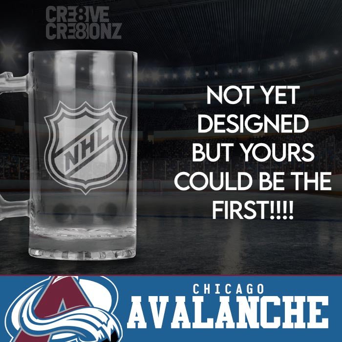 NHL Personalized Beer Mugs - Cre8ive Cre8ionz