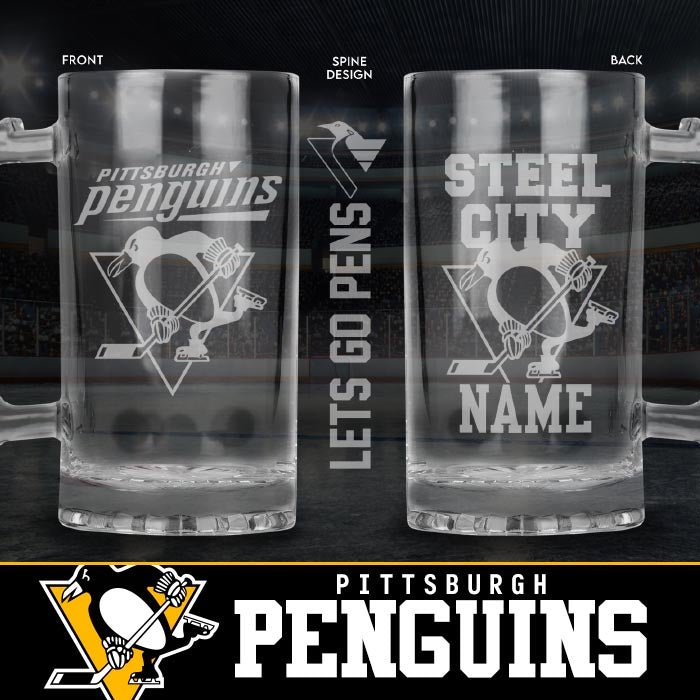 NHL Personalized Beer Mugs - Cre8ive Cre8ionz