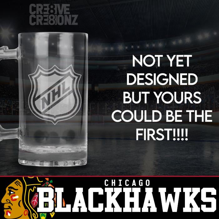 NHL Personalized Beer Mugs - Cre8ive Cre8ionz