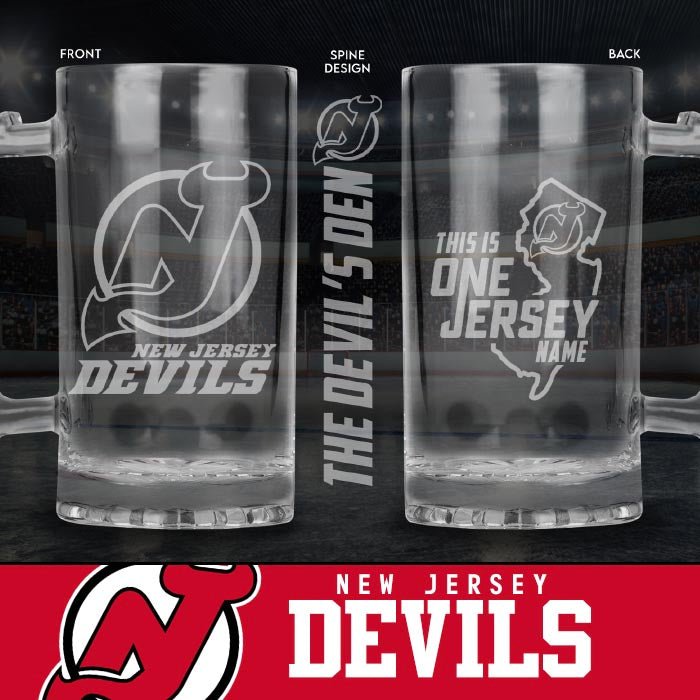 NHL Personalized Beer Mugs - Cre8ive Cre8ionz