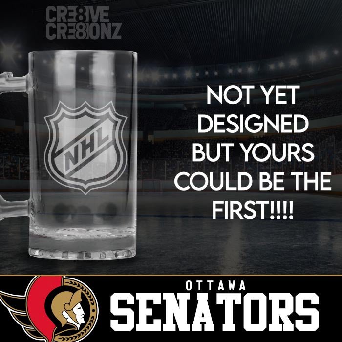NHL Personalized Beer Mugs - Cre8ive Cre8ionz