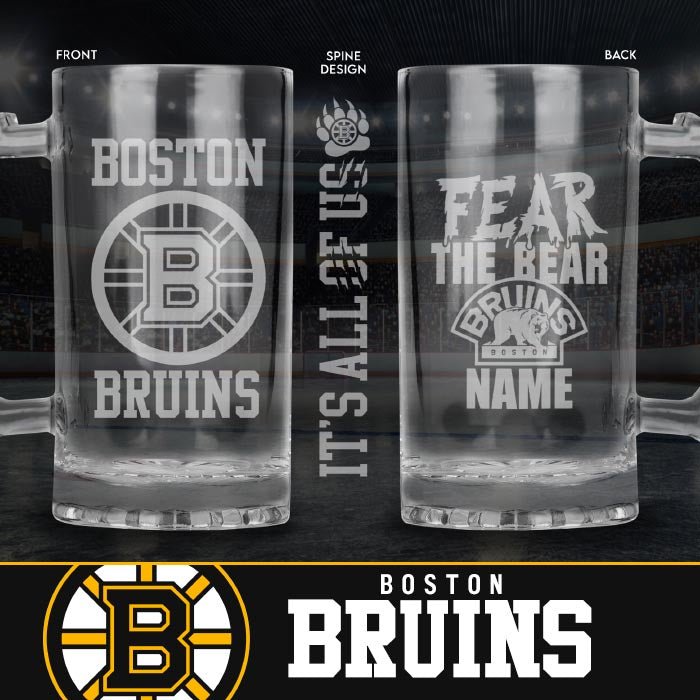 NHL Personalized Beer Mugs - Cre8ive Cre8ionz
