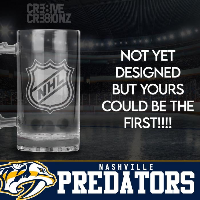 NHL Personalized Beer Mugs - Cre8ive Cre8ionz