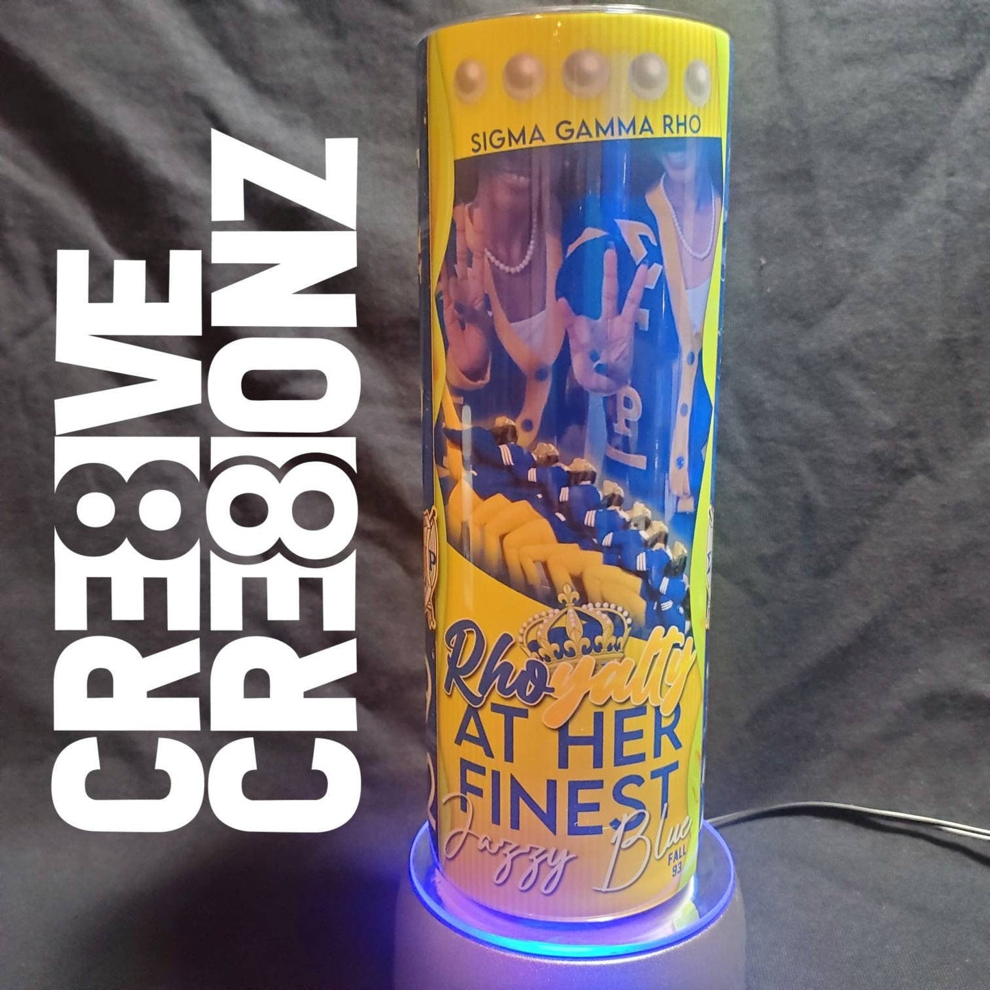 Sigma Gamma Rho Tumbler - Cre8ive Cre8ionz