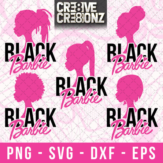 Black Barbie SVG
