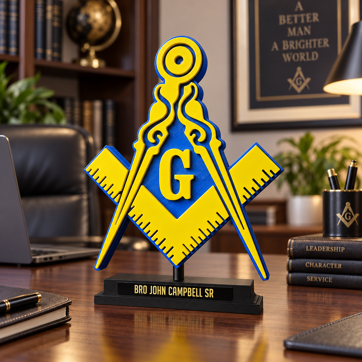 Freemason Desk Sign