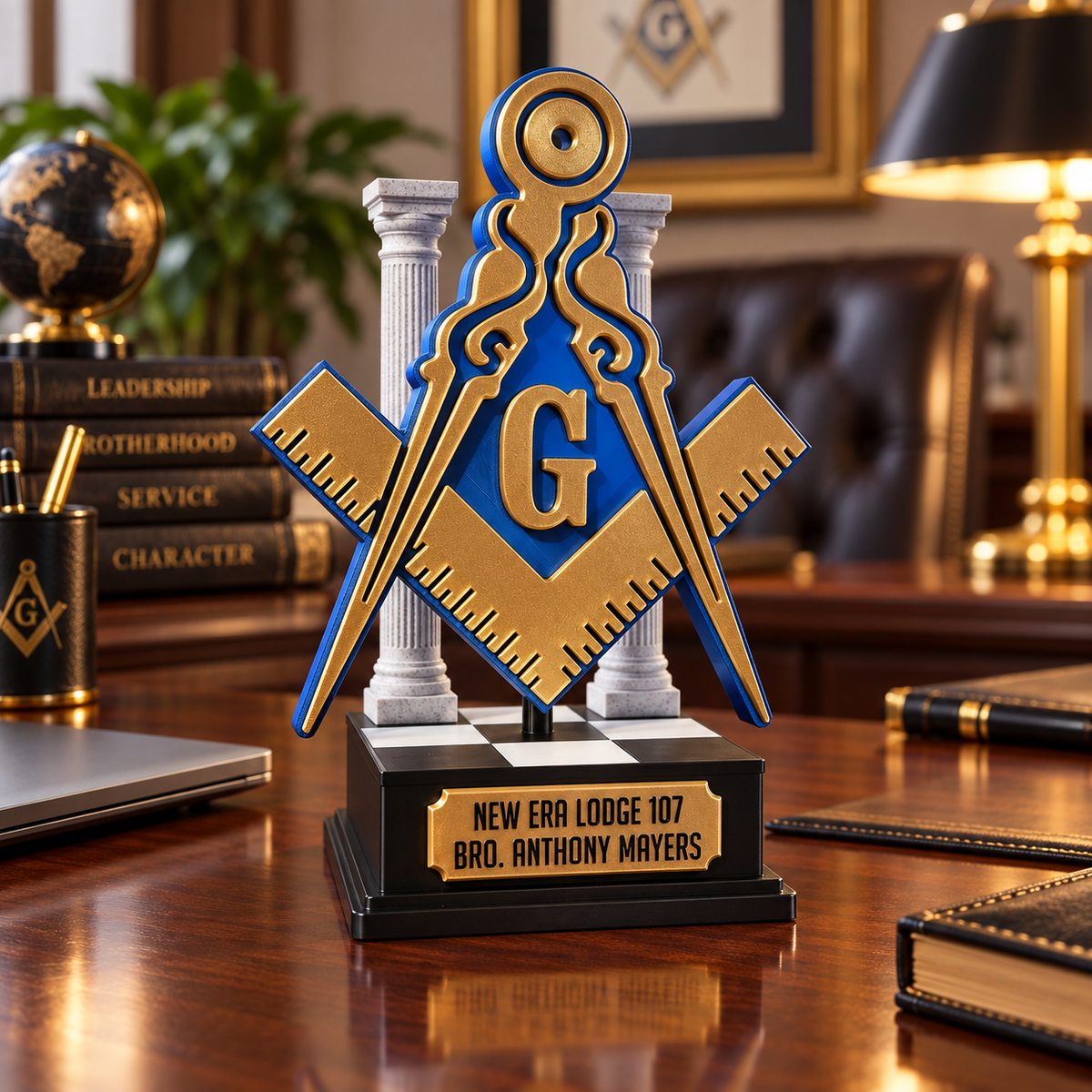 Freemason Desk Sign