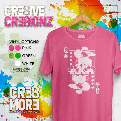 Alpha Kappa Alpha Queen Card Shirt - Cre8ive Cre8ionz