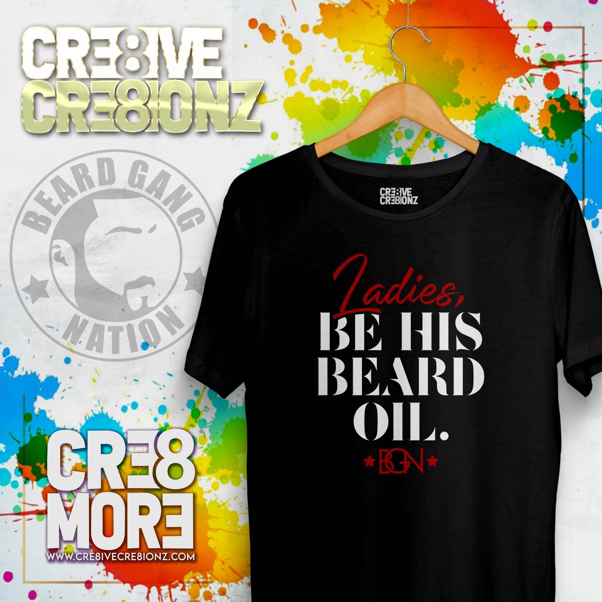 Be His Beard Oil - Cre8ive Cre8ionz