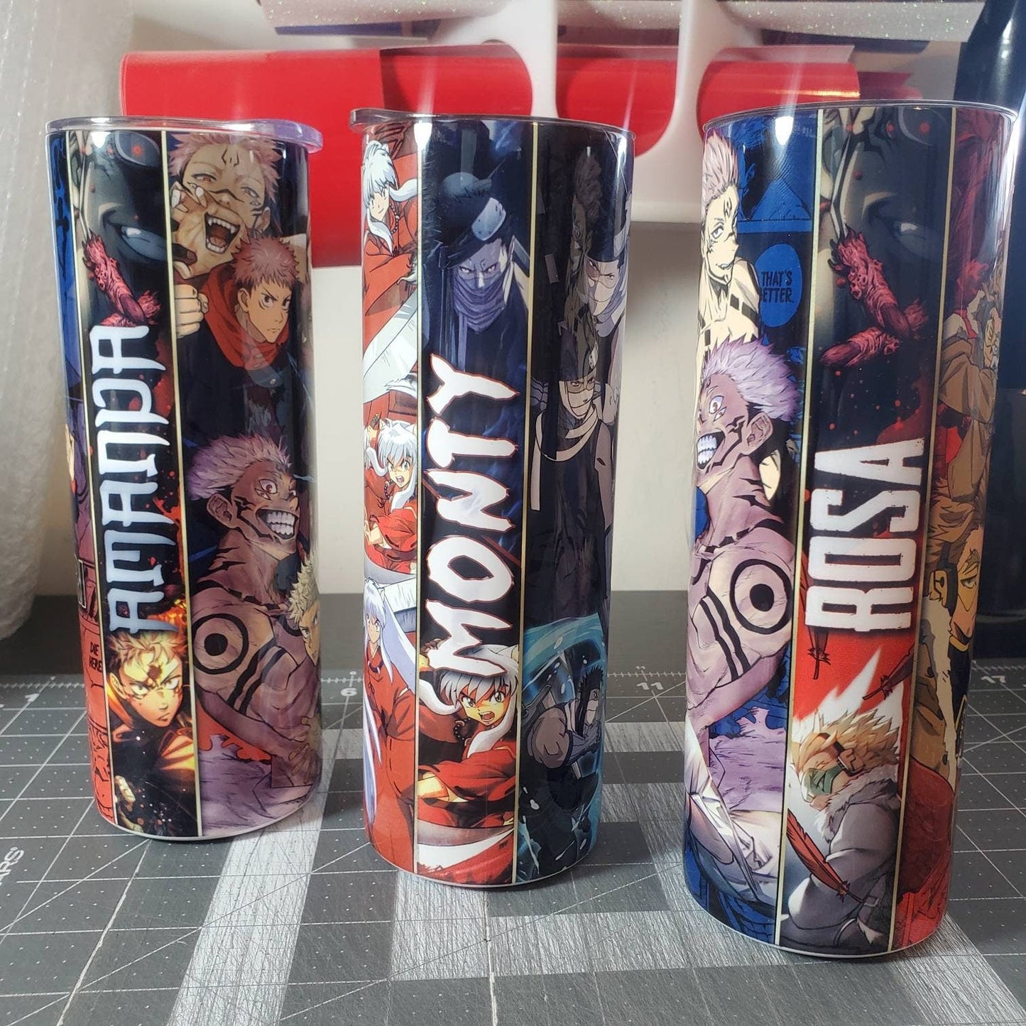 Custom Anime Tumbler - Cre8ive Cre8ionz