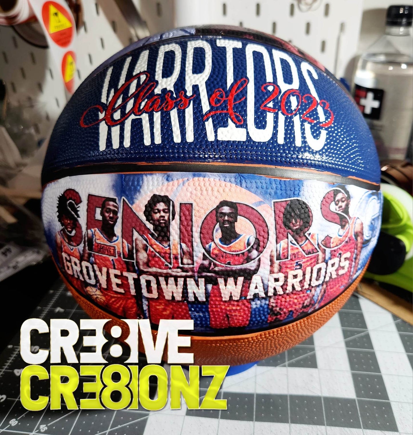Custom Personalized Basketball - Cre8ive Cre8ionz