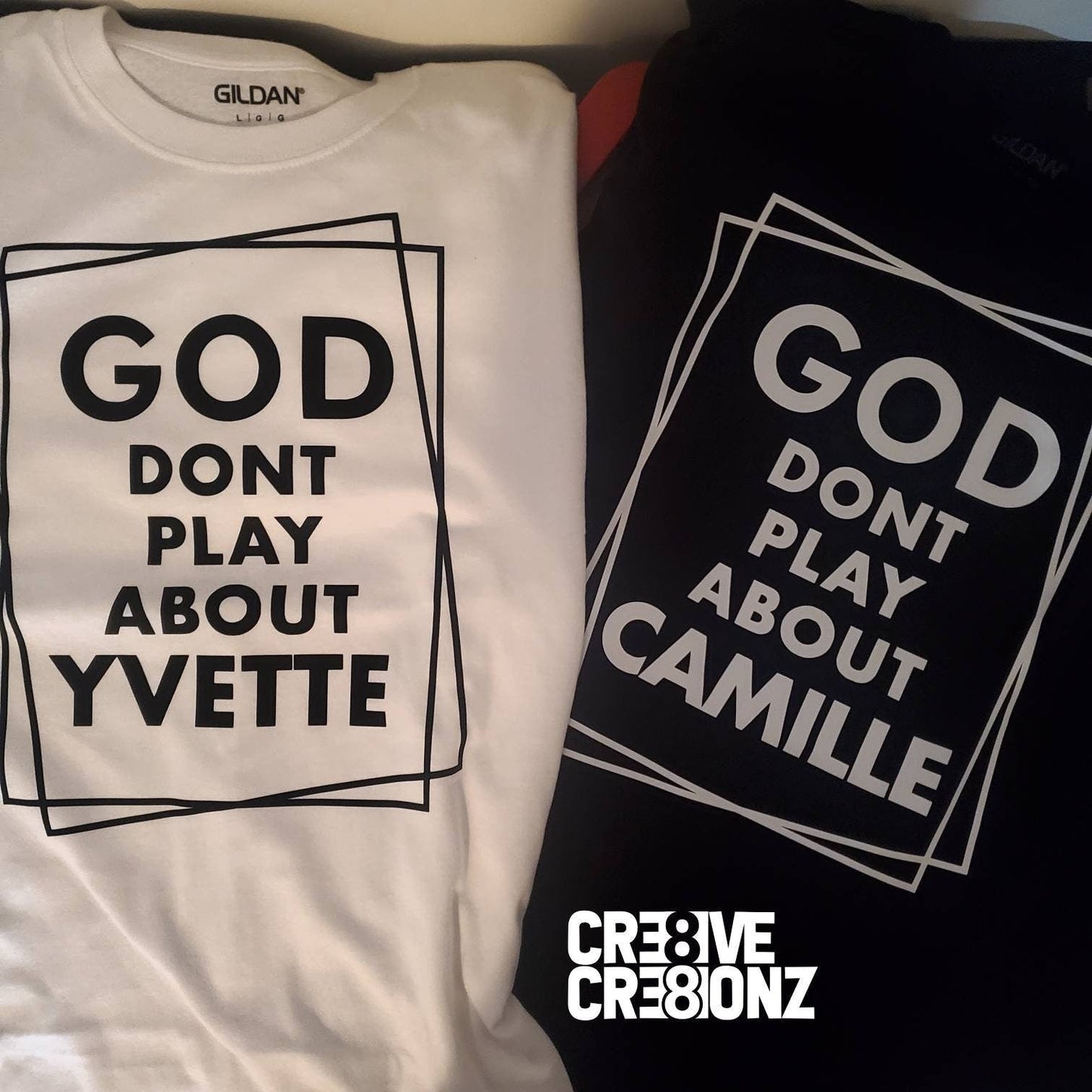 God Don't Play About Me Shirt - Cre8ive Cre8ionz