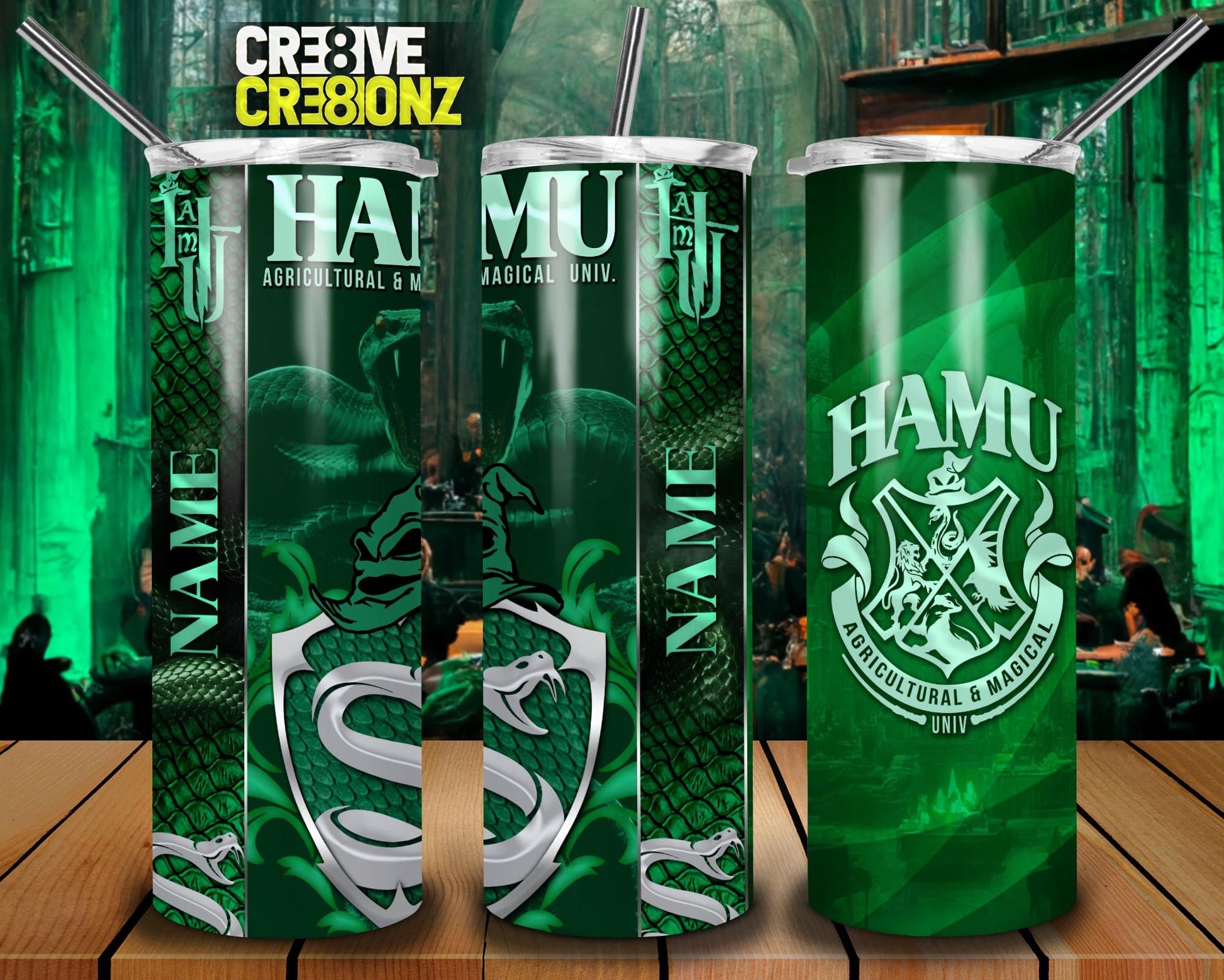 HAMU House Tumblers - Cre8ive Cre8ionz