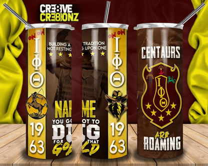 Iota Phi Theta Tumbler - Cre8ive Cre8ionz