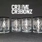 Kappa Alpha Psi Glass - Cre8ive Cre8ionz