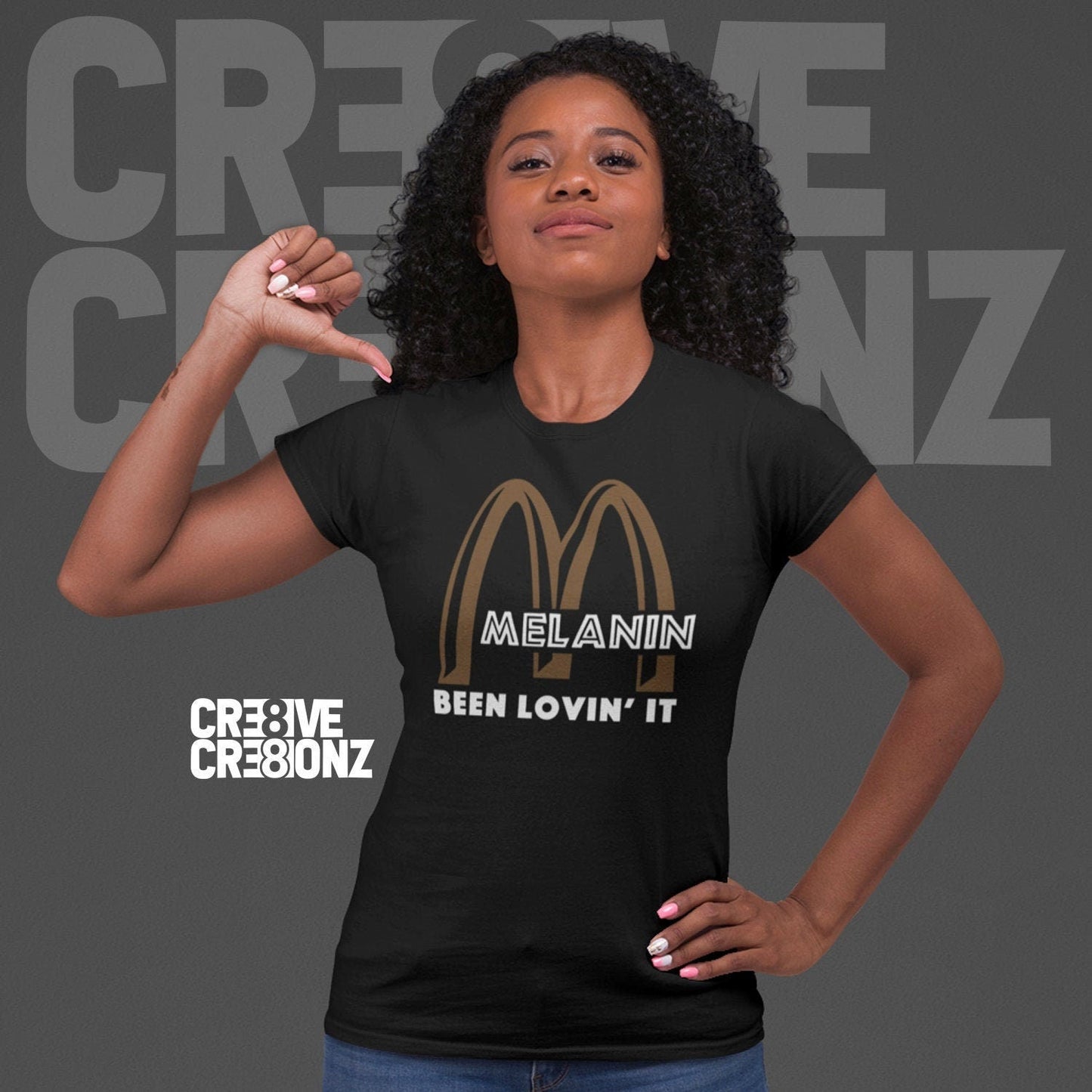 Melanin Been Lovin' It T-shirt - Cre8ive Cre8ionz