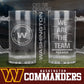 Washington Commanders Personalized Beer Mugs - Cre8ive Cre8ionz