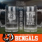 Cincinnati Bengals Personalized Beer Mugs - Cre8ive Cre8ionz
