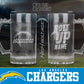 Los Angeles Chargers Personalized Beer Mugs - Cre8ive Cre8ionz