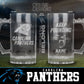 Carolina Panthers Personalized Beer Mugs - Cre8ive Cre8ionz