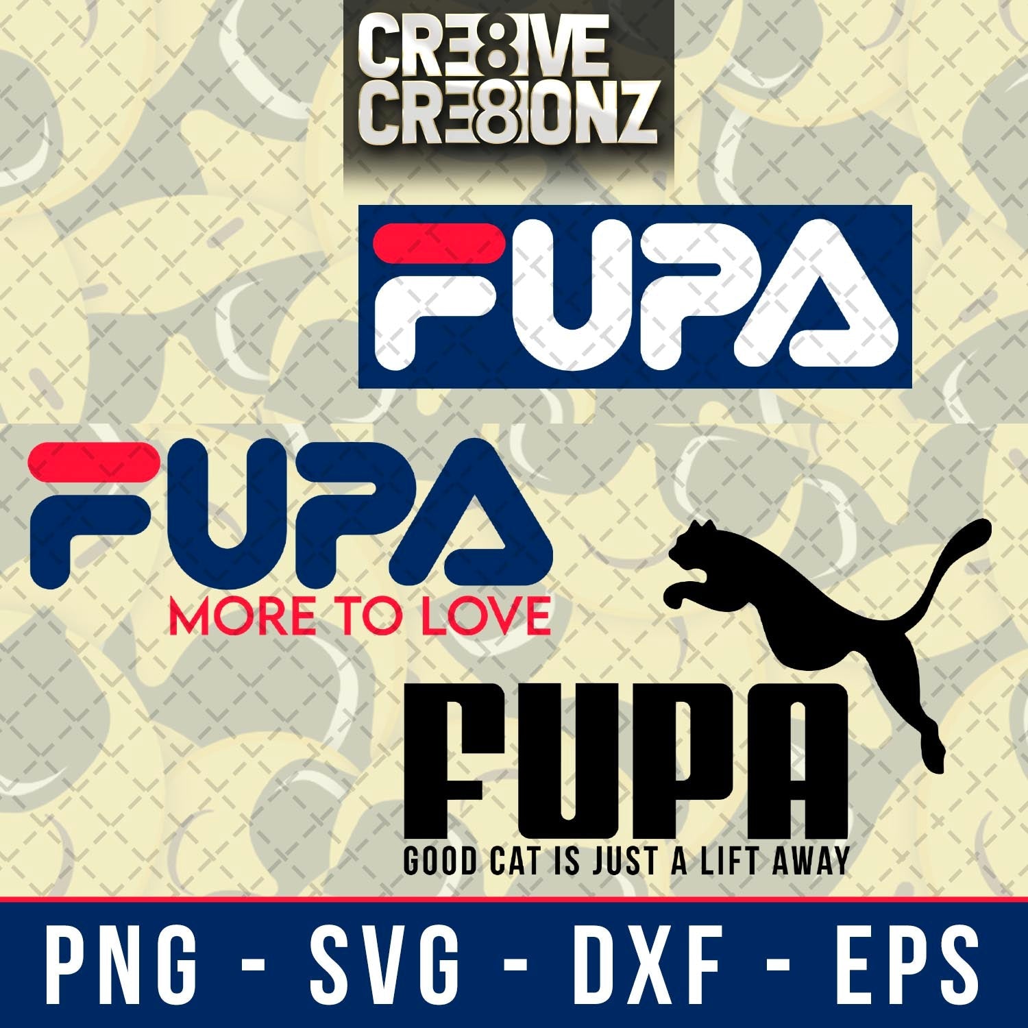 Parody FUPA SVG - Cre8ive Cre8ionz