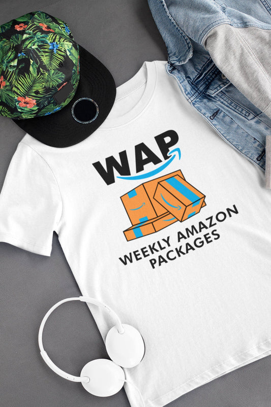 WAP "Weekly Amazon Packages" Tshirt - Cre8ive Cre8ionz